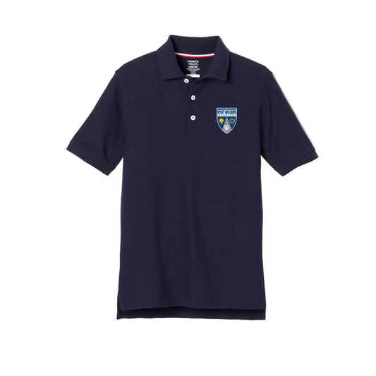 Boys Short Sleeve Cotton Polo Uplift Williams
