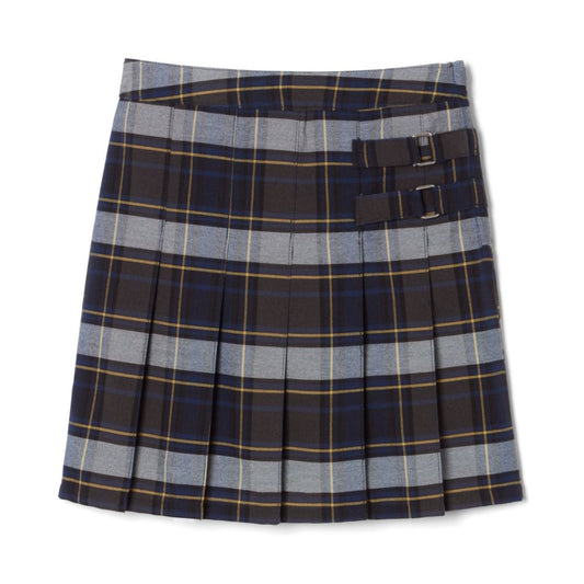 Girls Plaid 2 Tab Scooter